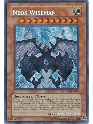 Neos Wiseman - CSOC-EN097 - Secret Rare Unlimited