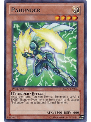 Pahunder - REDU-EN095 - Rare 1st Edition