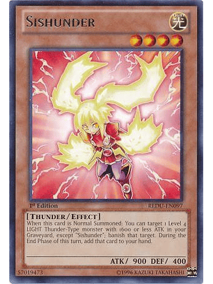 Sishunder - REDU-EN097 - Rare 1st Edition