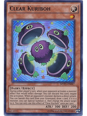 Clear Kuriboh - MVP1-EN047 - Ultra Rare Unlimited