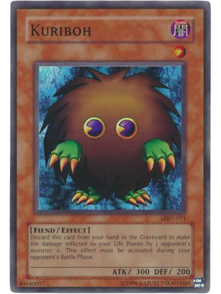 Kuriboh - MRD-071 - Super Rare Unlimited 1