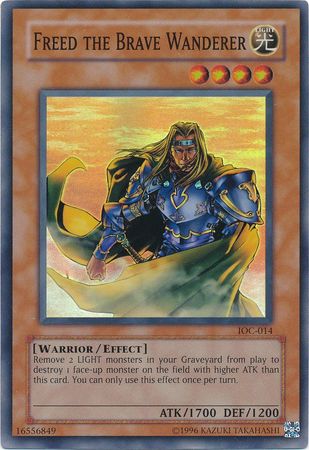 Freed the Brave Wanderer - IOC-014 - Super Rare Unlimited
