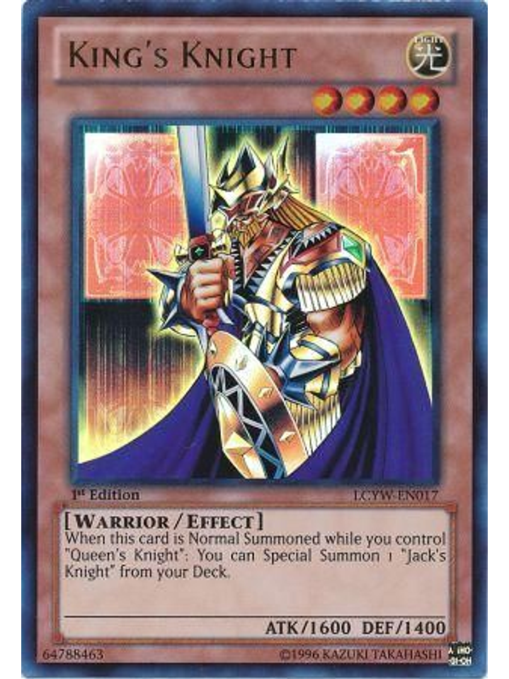 King's Knight - LCYW-EN017 - Ultra Rare 1st Edition 1