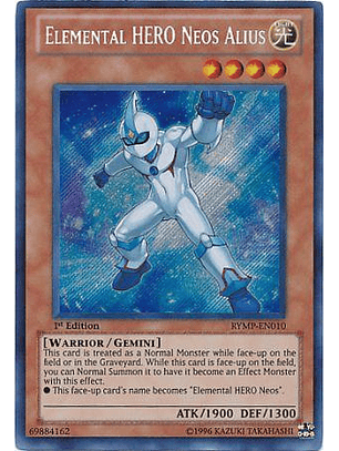 Elemental Hero Neos Alius - RYMP-EN010 - Secret Rare 1st Edition