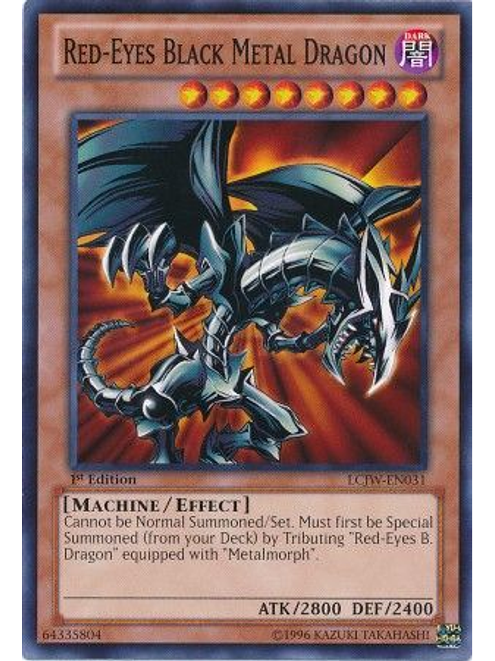Red-Eyes Black Metal Dragon - LCJW-EN031 - Common 1