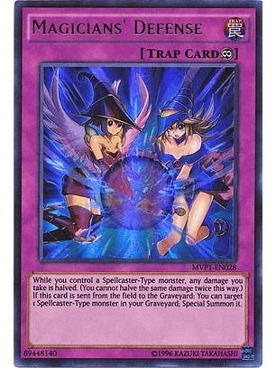Magicians' Defense - MVP1-EN028 - Ultra Rare Unlimited