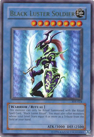 Black Luster Soldier - SYE-024 - Ultra Rare Unlimited