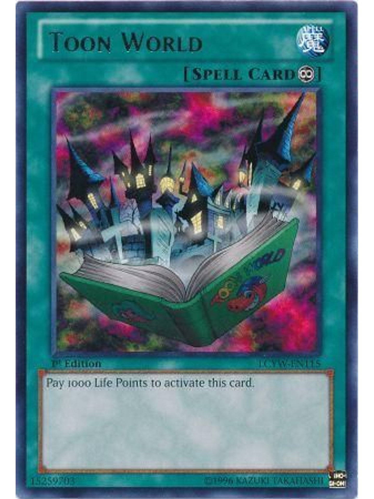 Toon World - LCYW-EN115 - Rare 1st Edition 1