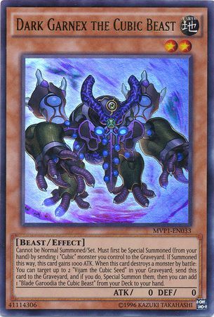 Dark Garnex the Cubic Beast - MVP1-EN033 - Ultra Rare Unlimited
