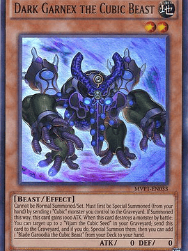 Dark Garnex the Cubic Beast - MVP1-EN033 - Ultra Rare Unlimited