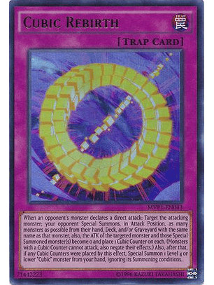 Cubic Rebirth - MVP1-EN043 - Ultra Rare Unlimited