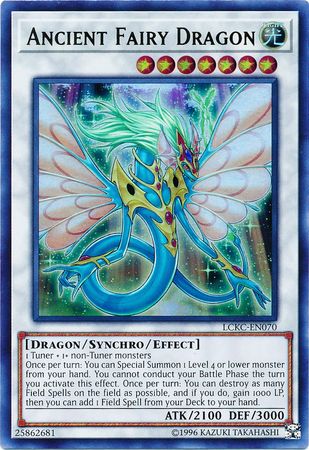 Ancient Fairy Dragon - LCKC-EN070 - Ultra Rare Unlimited