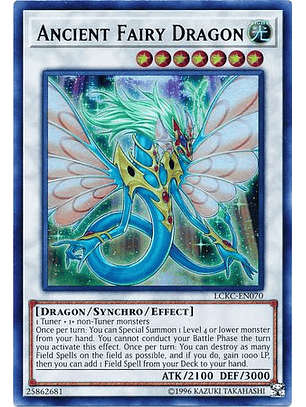 Ancient Fairy Dragon - LCKC-EN070 - Ultra Rare Unlimited
