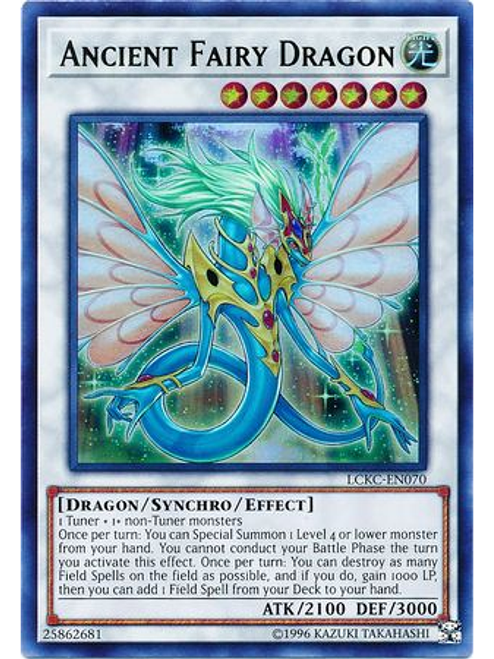 Ancient Fairy Dragon - LCKC-EN070 - Ultra Rare Unlimited 1