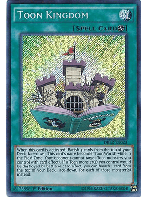 Toon Kingdom - DRL2-EN023 - Secret Rare 1st Edition