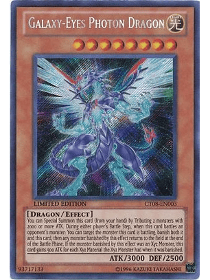 Galaxy-Eyes Photon Dragon - CT08-EN003 - Secret Rare