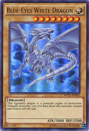 Blue-Eyes White Dragon - MVP1-EN055 - Ultra Rare Unlimited