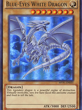 Blue-Eyes White Dragon - MVP1-EN055 - Ultra Rare Unlimited