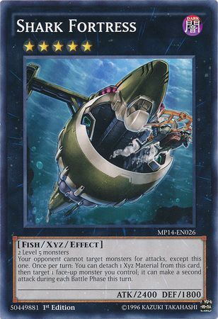Shark Fortress - MP14-EN026 - Common 1st Edition