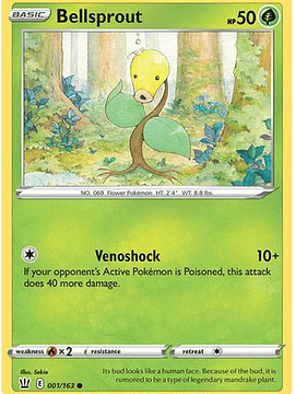Bellsprout - 1/163 - Common