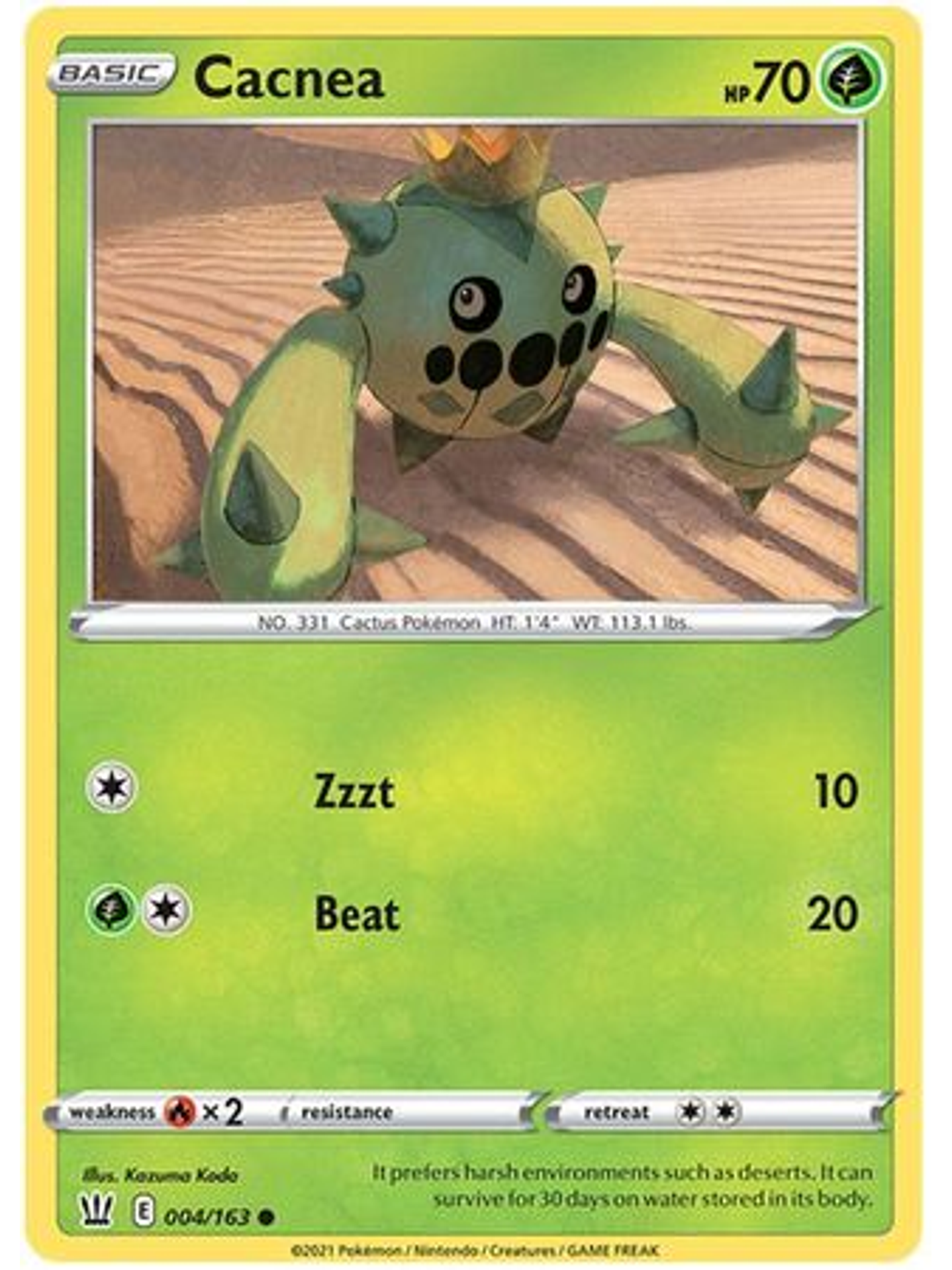 Cacnea - 4/163 - Common 1