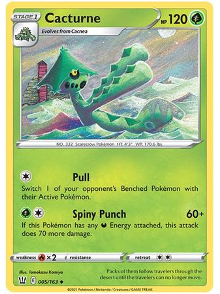 Cacturne - 5/163 - Uncommon 1