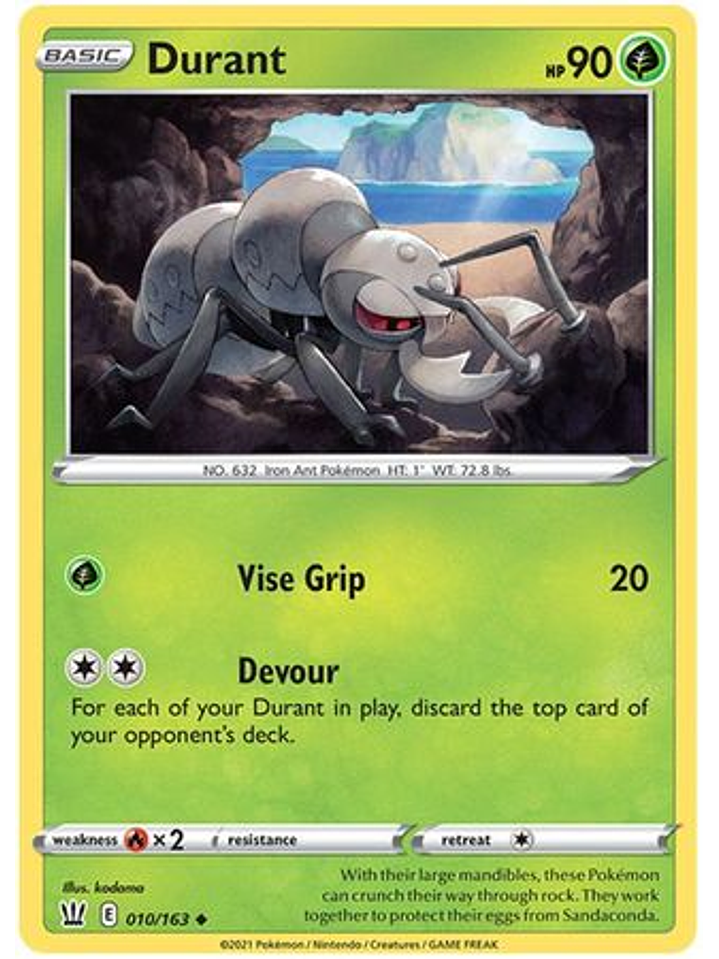 Durant - 10/163 - Uncommon 1