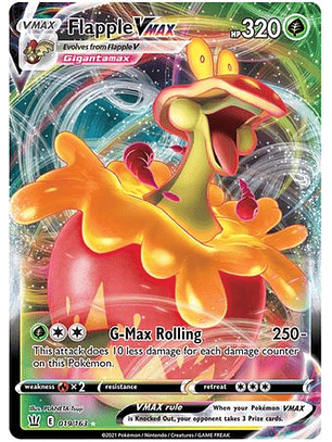 Flapple VMAX - 19/163 - Ultra Rare