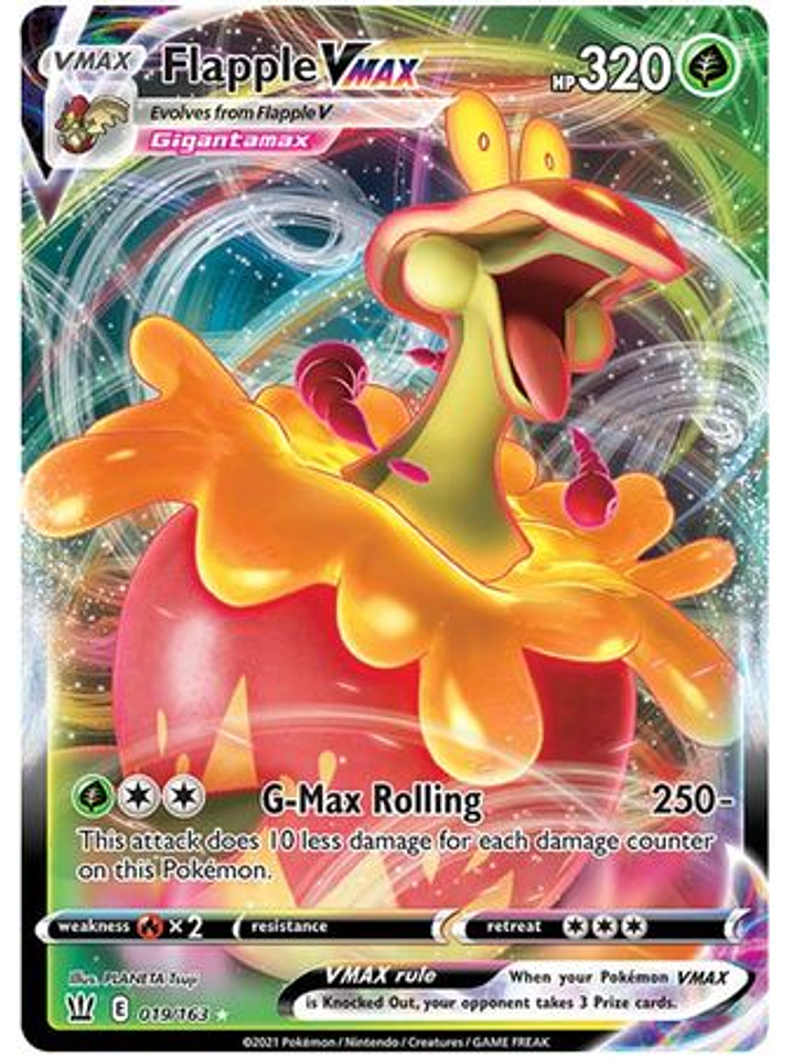 Flapple VMAX - 19/163 - Ultra Rare 1