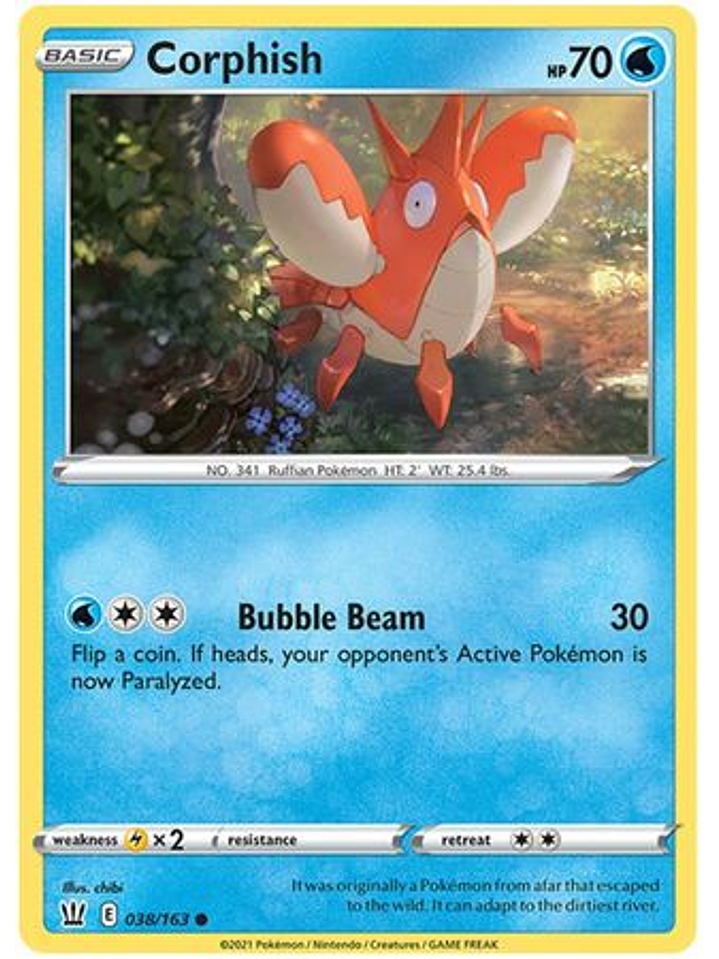 Corphish - 38/163 - Common 1