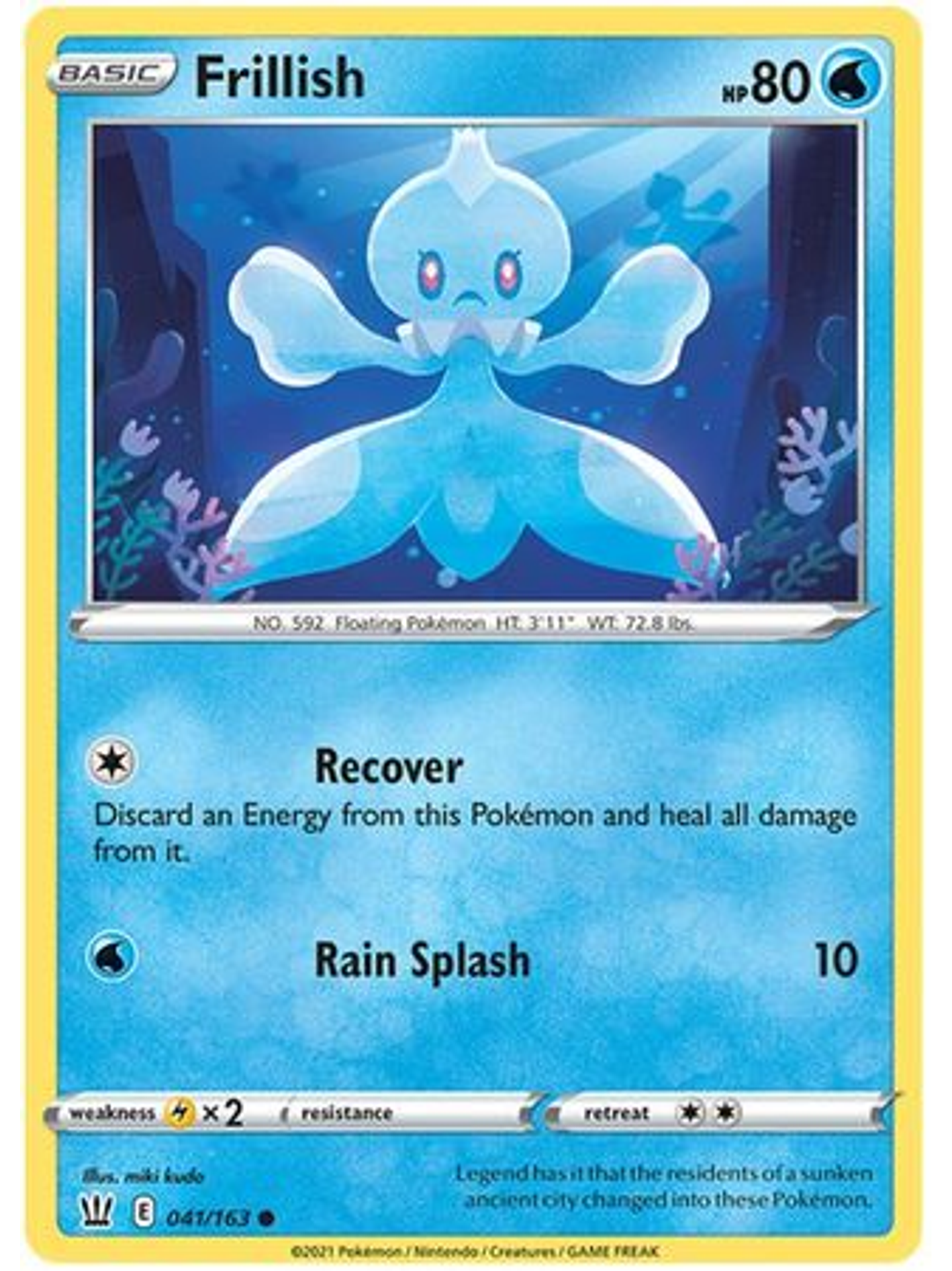 Frillish - 41/163 - Common 1