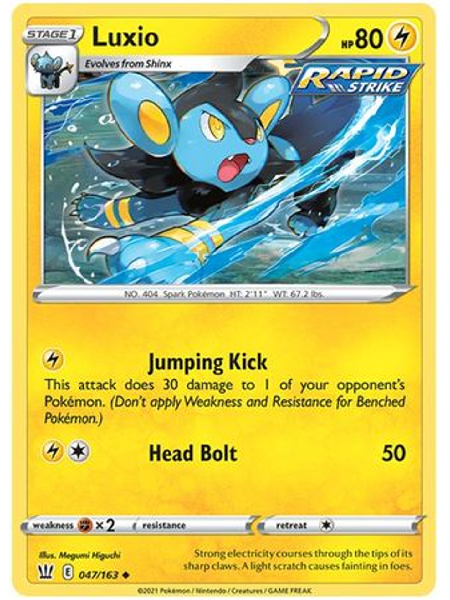 Luxio - 47/163 - Uncommon 1