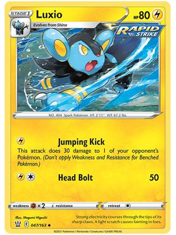 Luxio - 47/163 - Uncommon 1