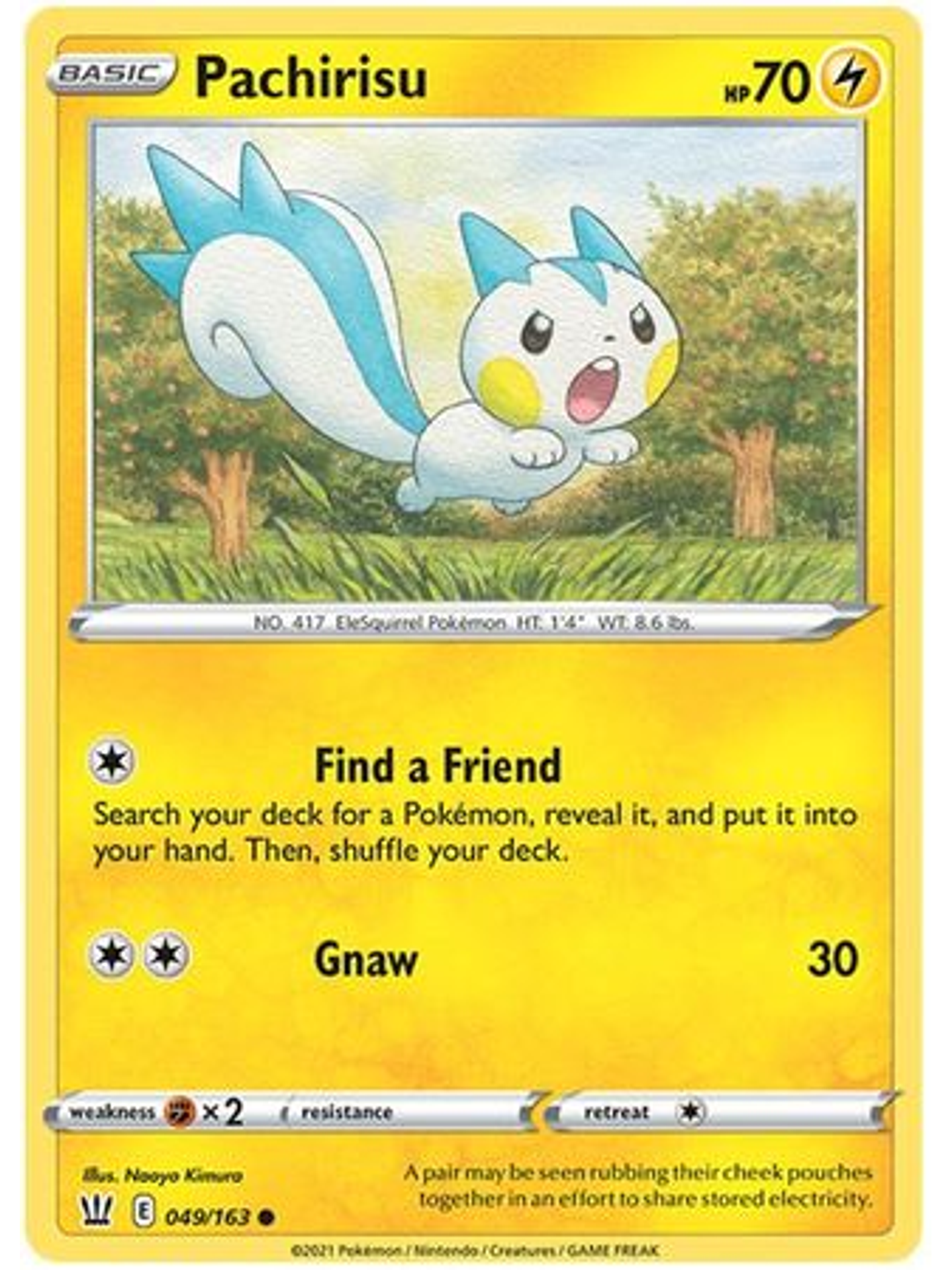 Pachirisu - 49/163 - Common 1