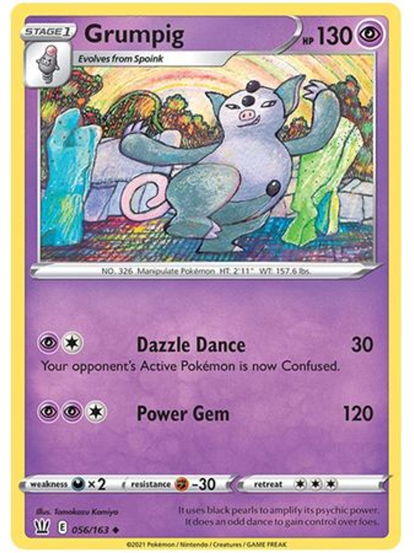 Grumpig - 56/163 - Uncommon 1