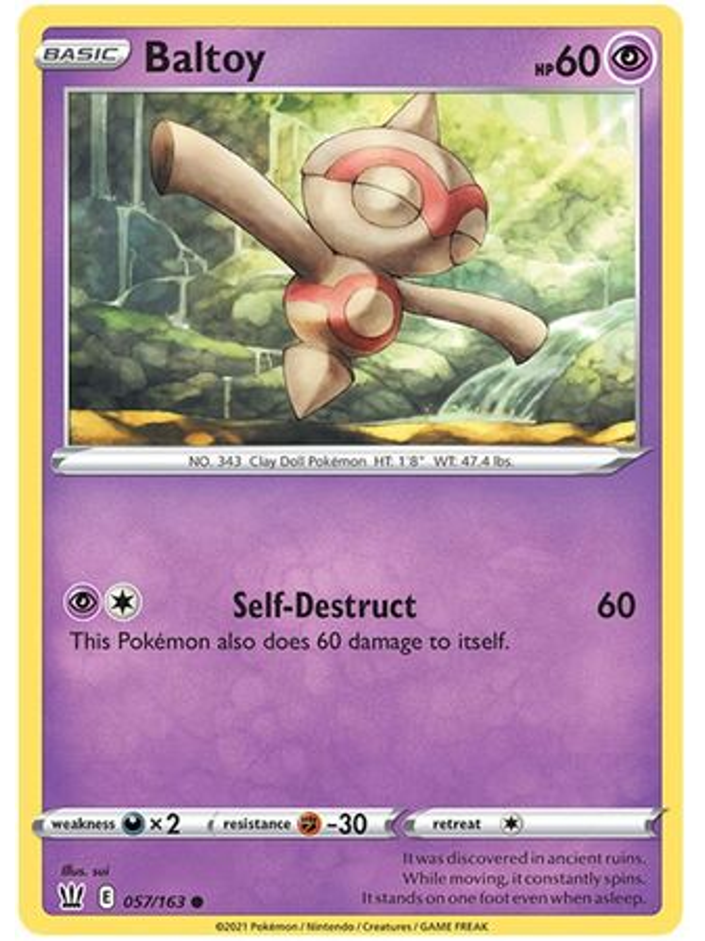 Baltoy - 57/163 - Common 1