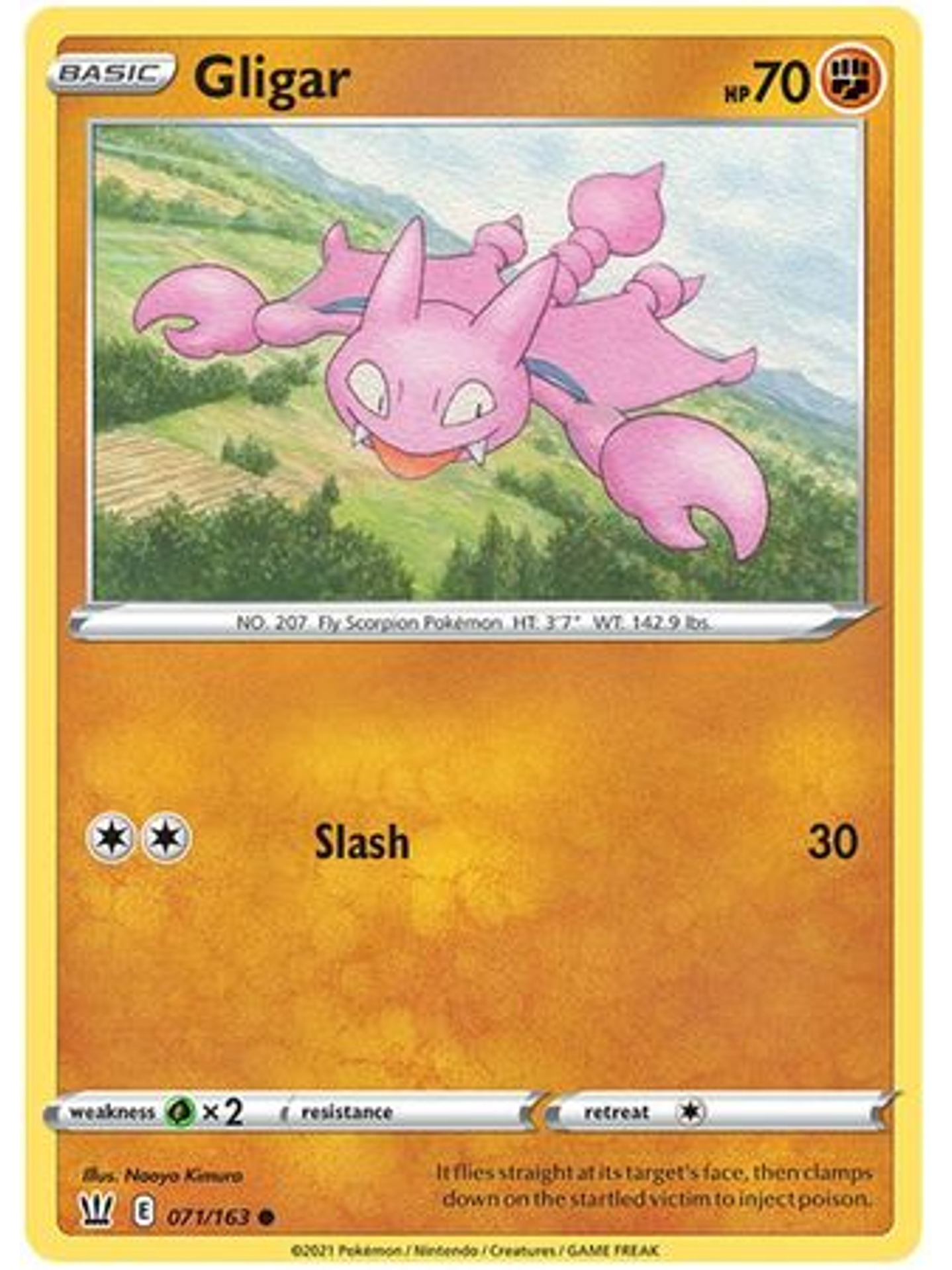 Gligar - 71/163 - Common Reverse Holo 1