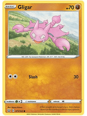 Gligar - 71/163 - Common Reverse Holo