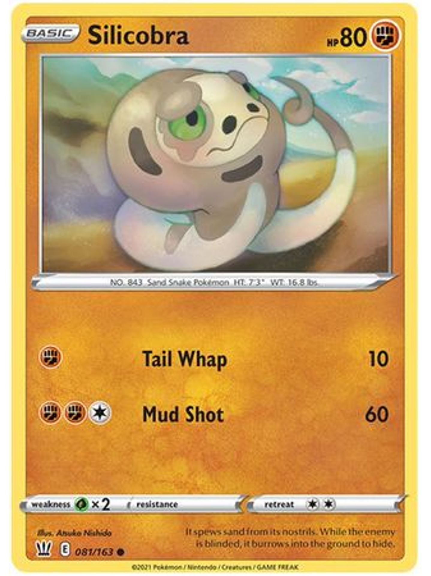 Silicobra - 81/163 - Common 1