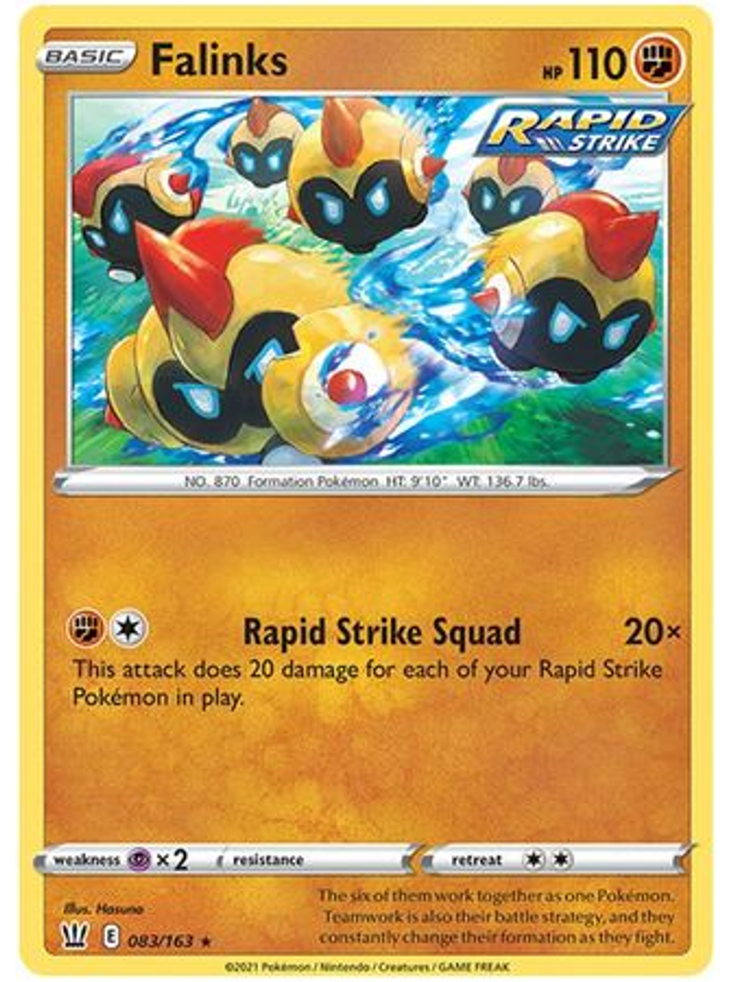 Falinks - 83/163 - Rare 1