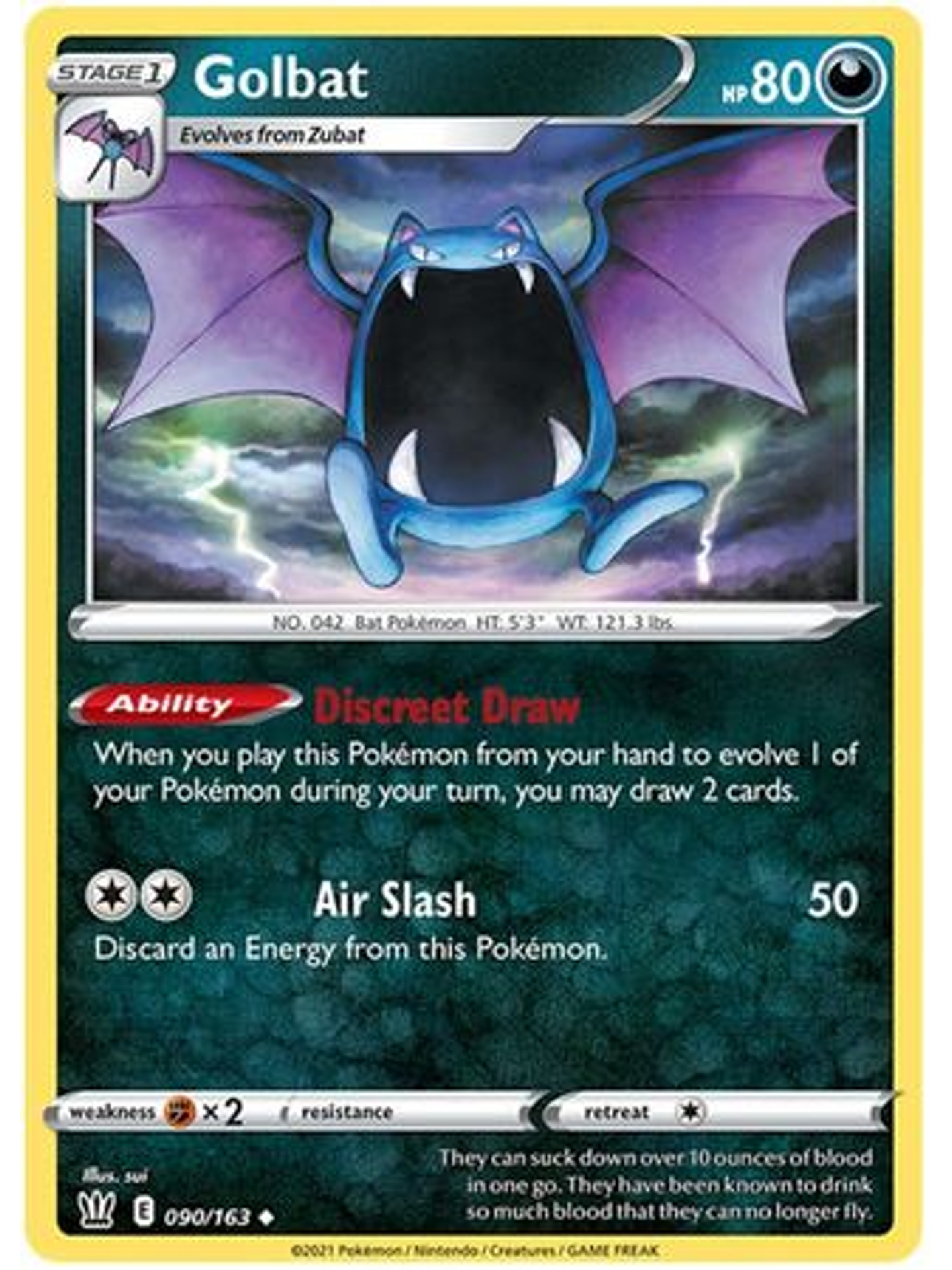 Golbat - 90/163 - Uncommon 1