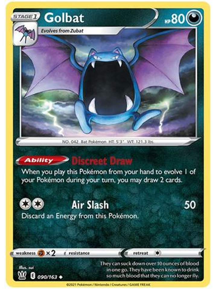 Golbat - 90/163 - Uncommon 1
