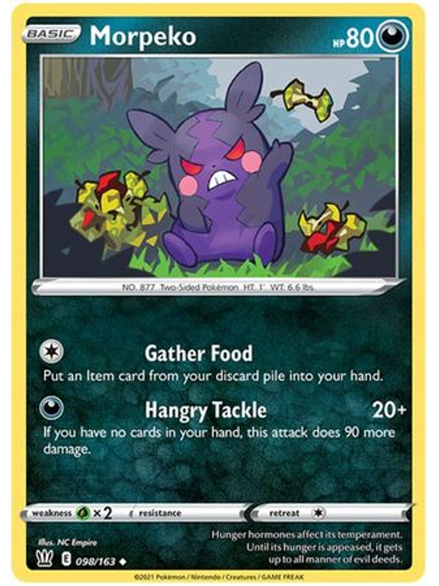 Morpeko - 98/163 - Uncommon 1