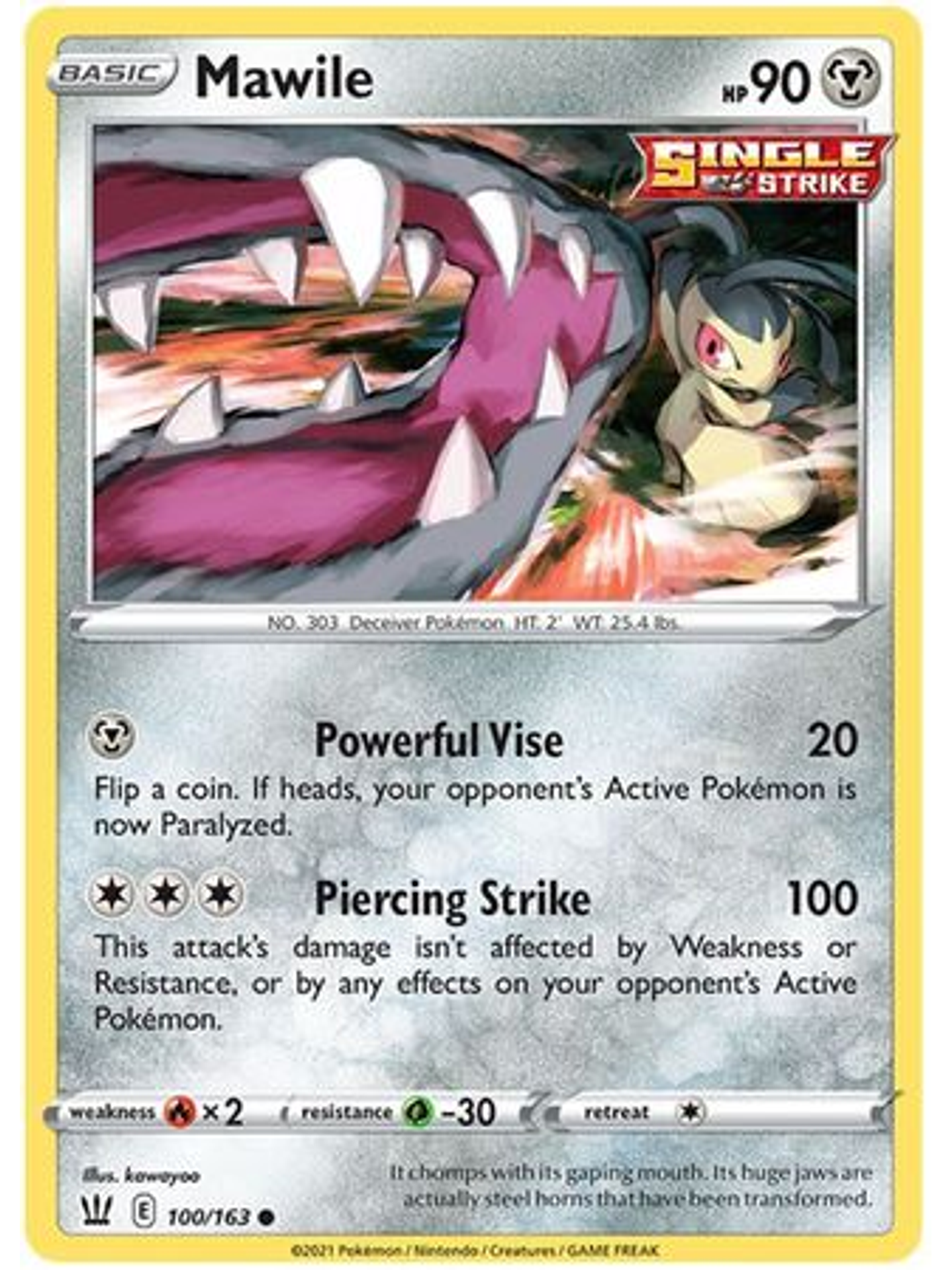 Mawile - 100/163 - Common 1