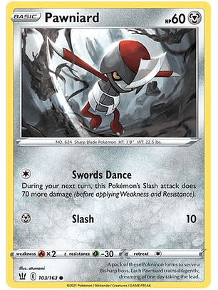 Pawniard - 103/163 - Common