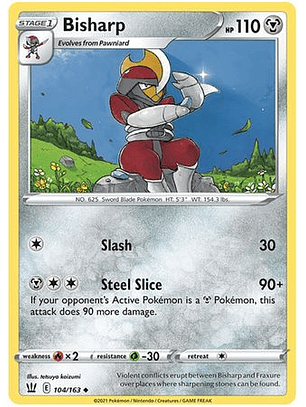 Bisharp - 104/163 - Uncommon