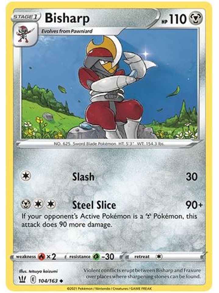 Bisharp - 104/163 - Uncommon 1