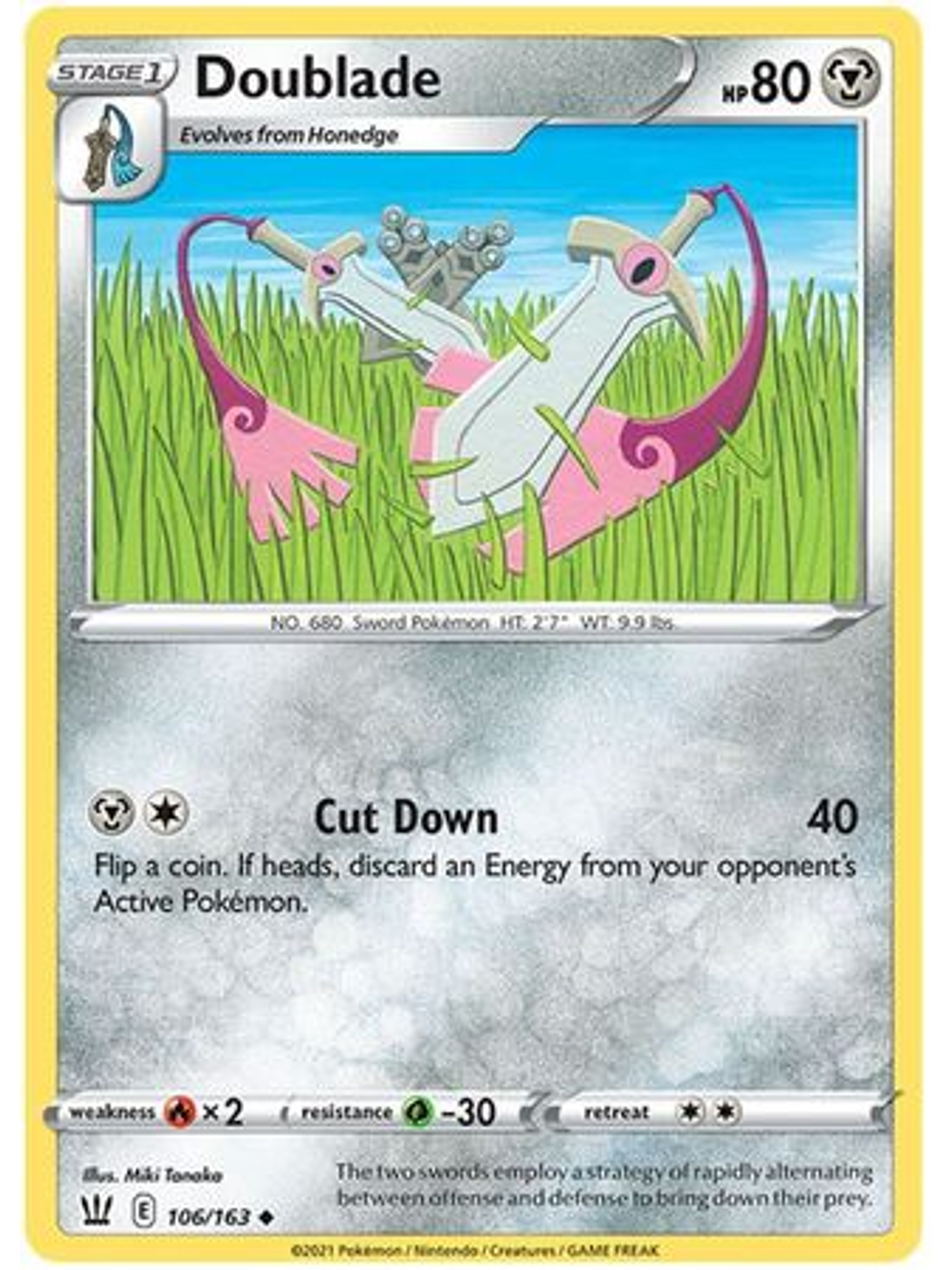 Doublade - 106/163 - Uncommon 1