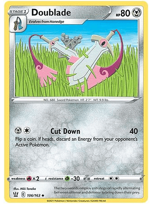 Doublade - 106/163 - Uncommon