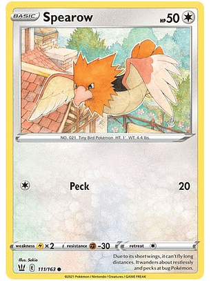 Spearow - 111/163 - Common